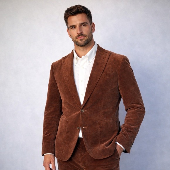 J.CREW Other - J Crew Ludlow Corduroy Suit | 36S - Pants 30" | Brown Duca Visconti MSRP $698
